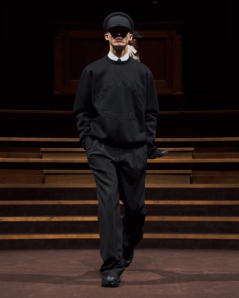 Burberry Returns to the Runway With a Proportionally Sized FW22 Collection