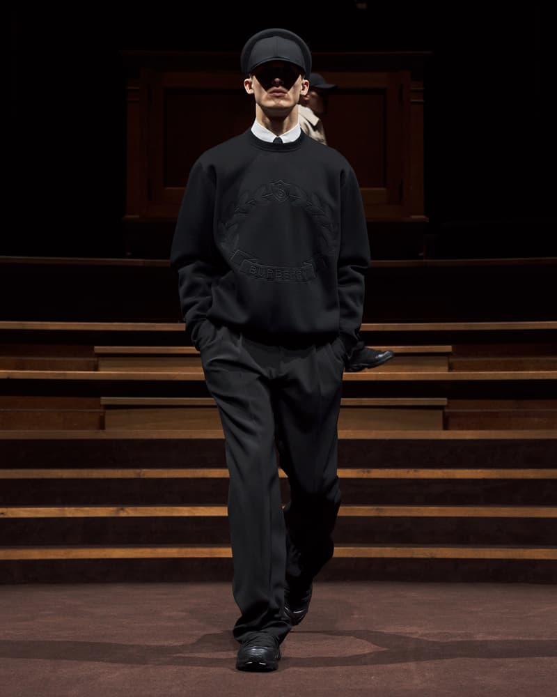 Burberry Returns to the Runway With a Proportionally Sized FW22 Collection