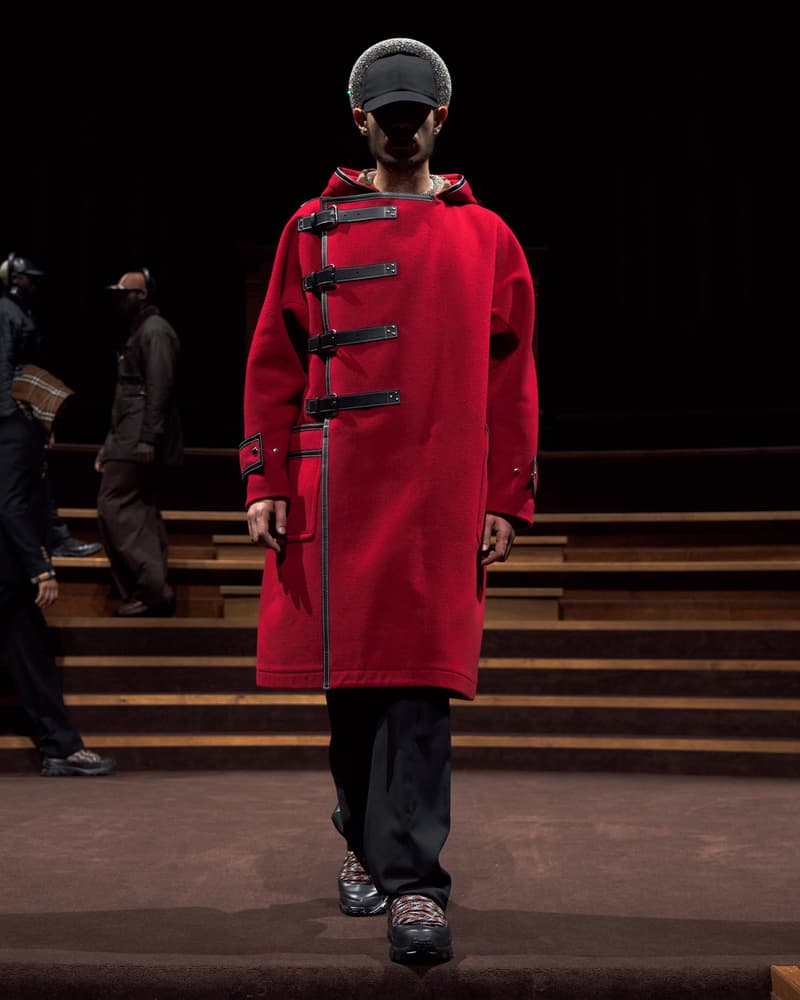 Burberry Returns to the Runway With a Proportionally Sized FW22 Collection