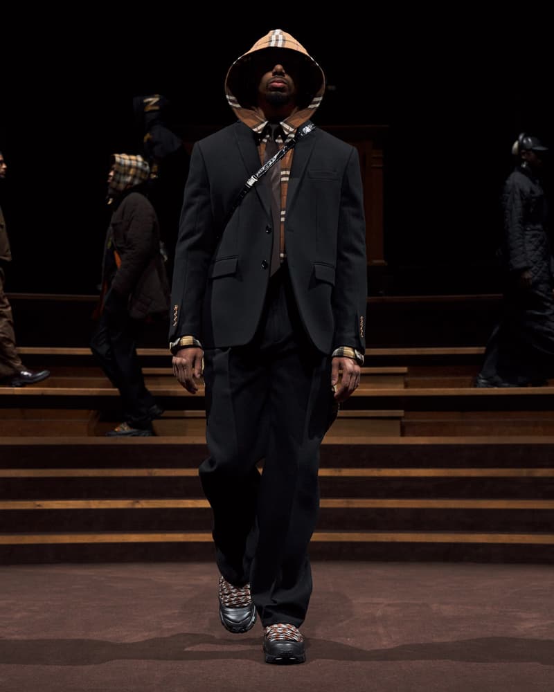 Burberry Returns to the Runway With a Proportionally Sized FW22 Collection