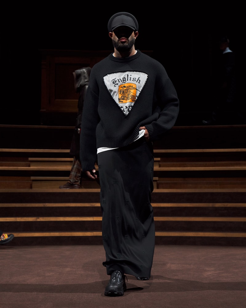 Burberry Returns to the Runway With a Proportionally Sized FW22 Collection