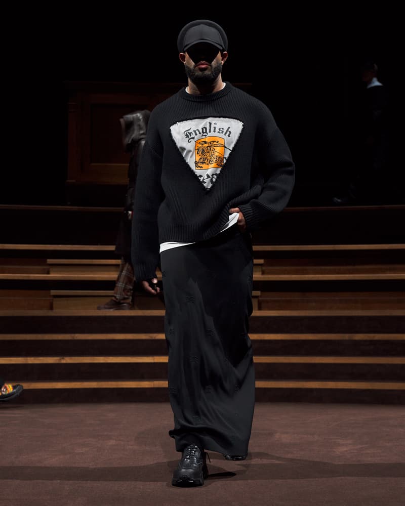 Burberry Returns to the Runway With a Proportionally Sized FW22 Collection