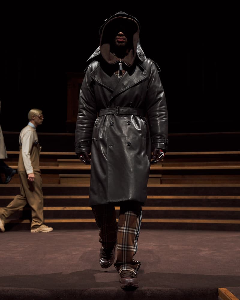 Burberry Returns to the Runway With a Proportionally Sized FW22 Collection