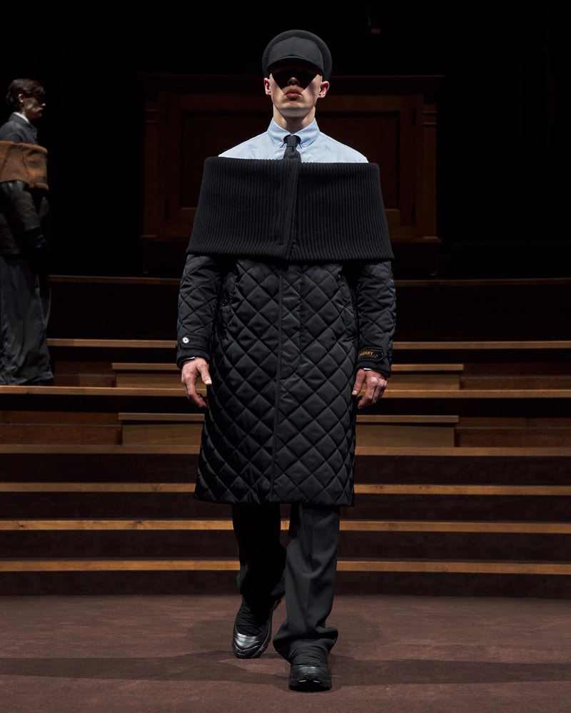 Burberry Returns to the Runway With a Proportionally Sized FW22 Collection