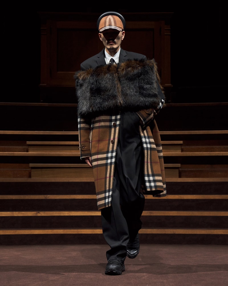 Burberry Returns to the Runway With a Proportionally Sized FW22 Collection