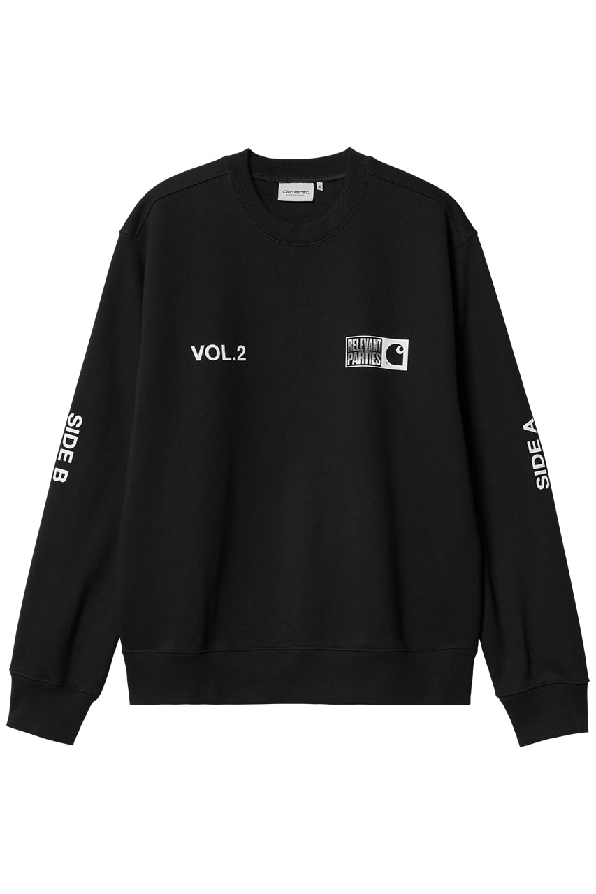 carhartt wip rush hour amsterdam fashion music streetwear sweater graphic capsule collection record music label store