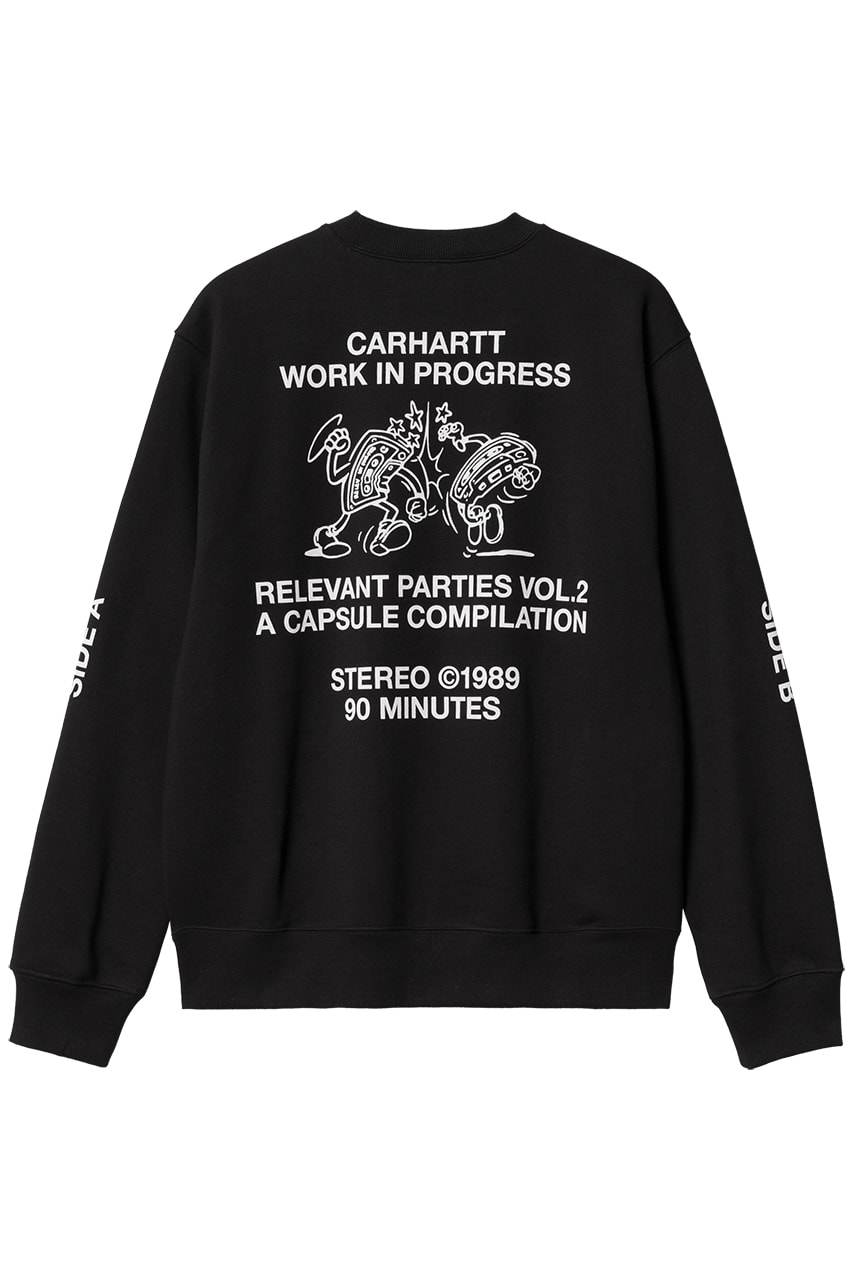 carhartt wip rush hour amsterdam fashion music streetwear sweater graphic capsule collection record music label store