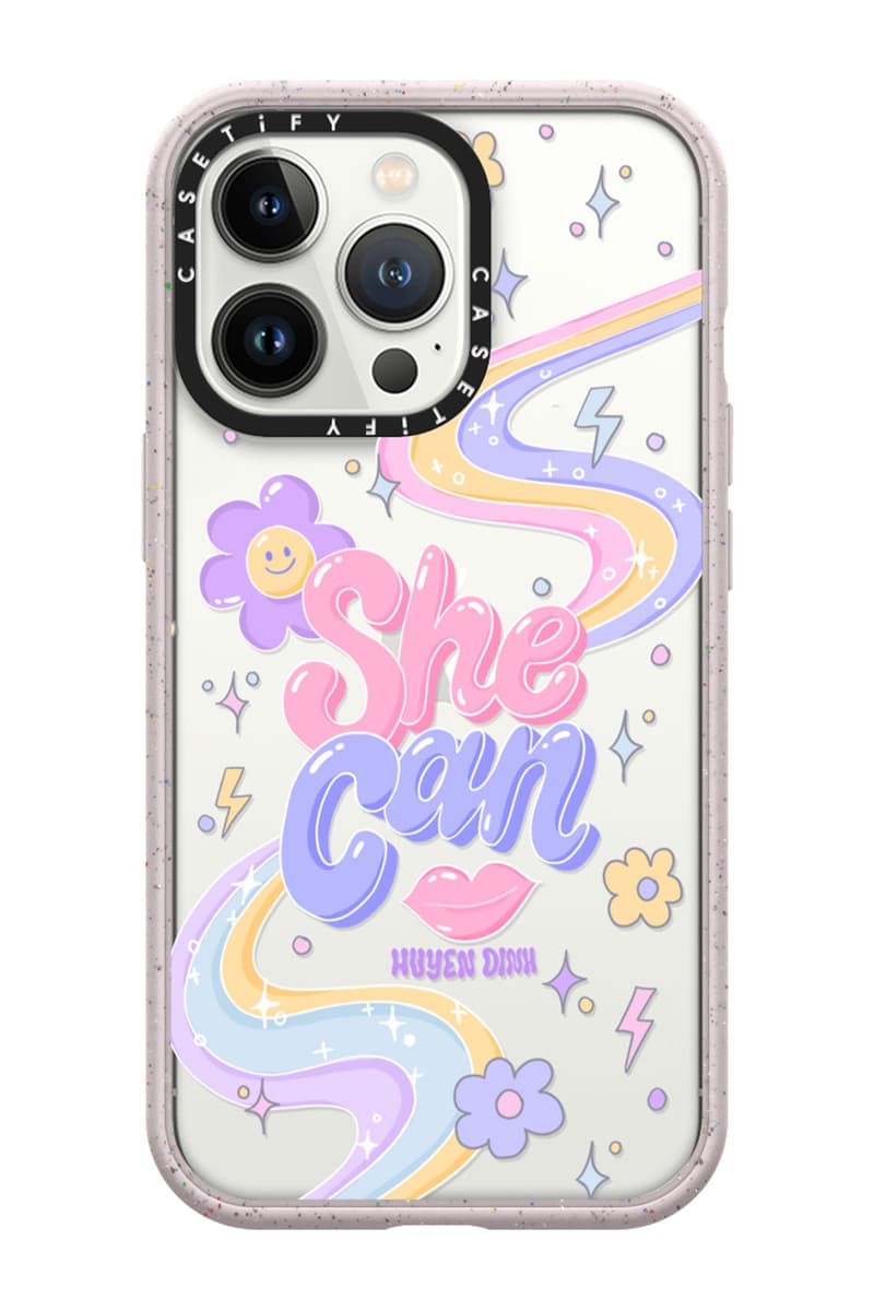 CASETiFY International Womens Day Her Impact Matters Collection Release Info Buy Price AirTag holder AirPod iPhone iPad Cases Apple Watch band Camila Rosa Mel Stringer Gemma Correll Huyen Dinh