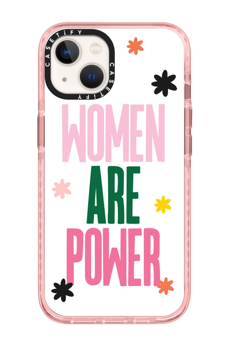 CASETiFY International Womens Day Her Impact Matters Collection Release Info Buy Price AirTag holder AirPod iPhone iPad Cases Apple Watch band Camila Rosa Mel Stringer Gemma Correll Huyen Dinh