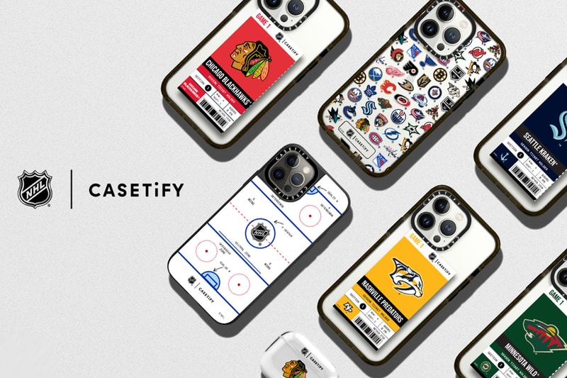 CASETiFY x NHL Collaboration Release Details iPhone accessories cases 