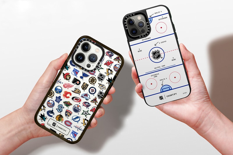 CASETiFY x NHL Collaboration Release Details iPhone accessories cases