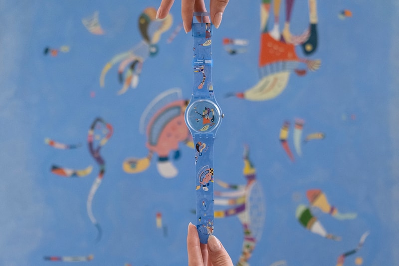 Swatch Develops Six-Watch Collection Based on Artworks Housed in the French Capital's Temple of Modern Art