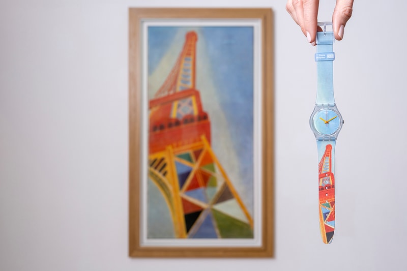 Swatch Develops Six-Watch Collection Based on Artworks Housed in the French Capital's Temple of Modern Art