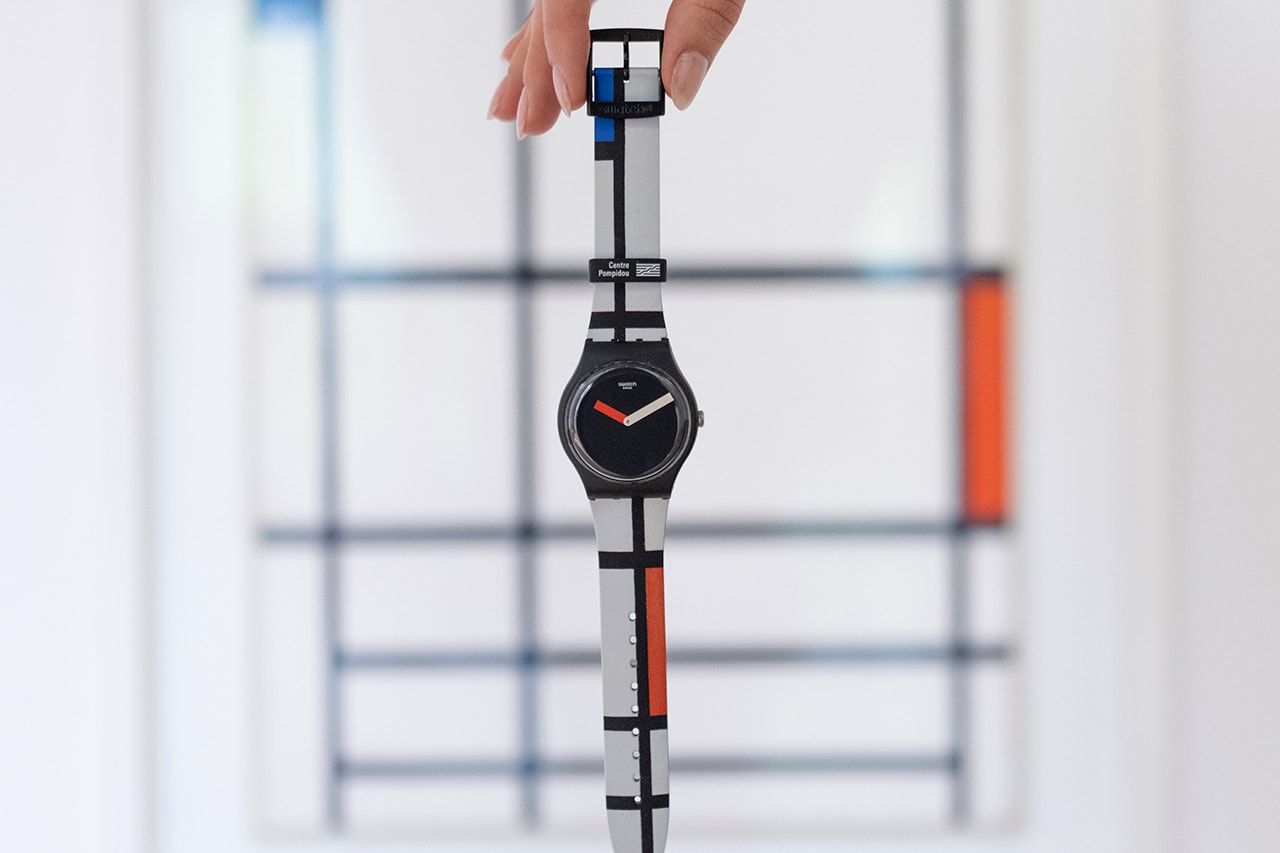 Swatch Develops Six-Watch Collection Based on Artworks Housed in the French Capital's Temple of Modern Art