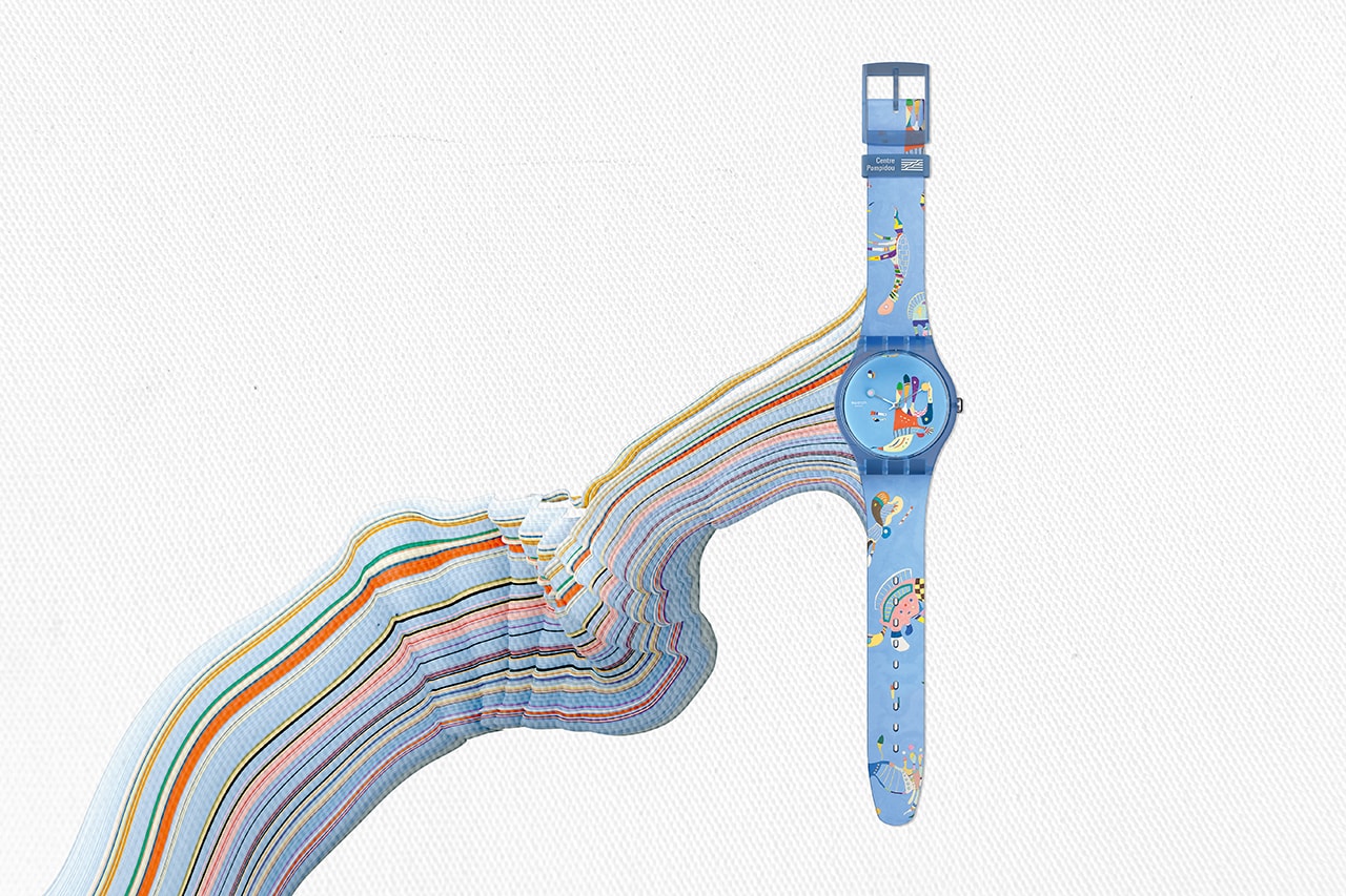 Swatch Develops Six-Watch Collection Based on Artworks Housed in the French Capital's Temple of Modern Art