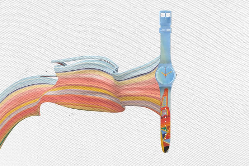 Swatch Develops Six-Watch Collection Based on Artworks Housed in the French Capital's Temple of Modern Art