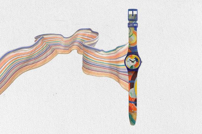 Swatch Develops Six-Watch Collection Based on Artworks Housed in the French Capital's Temple of Modern Art