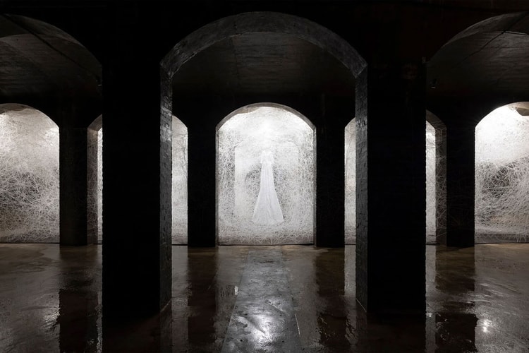 Chiharu Shiota Casts Ethereal Webs in Copenhagen's Old Water Reservoir