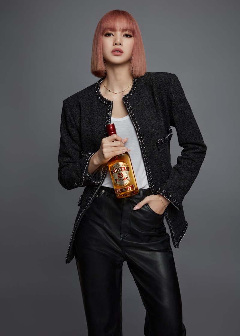 chivas blackpink lisa k-pop korean asia scotch whiskey blended regal 