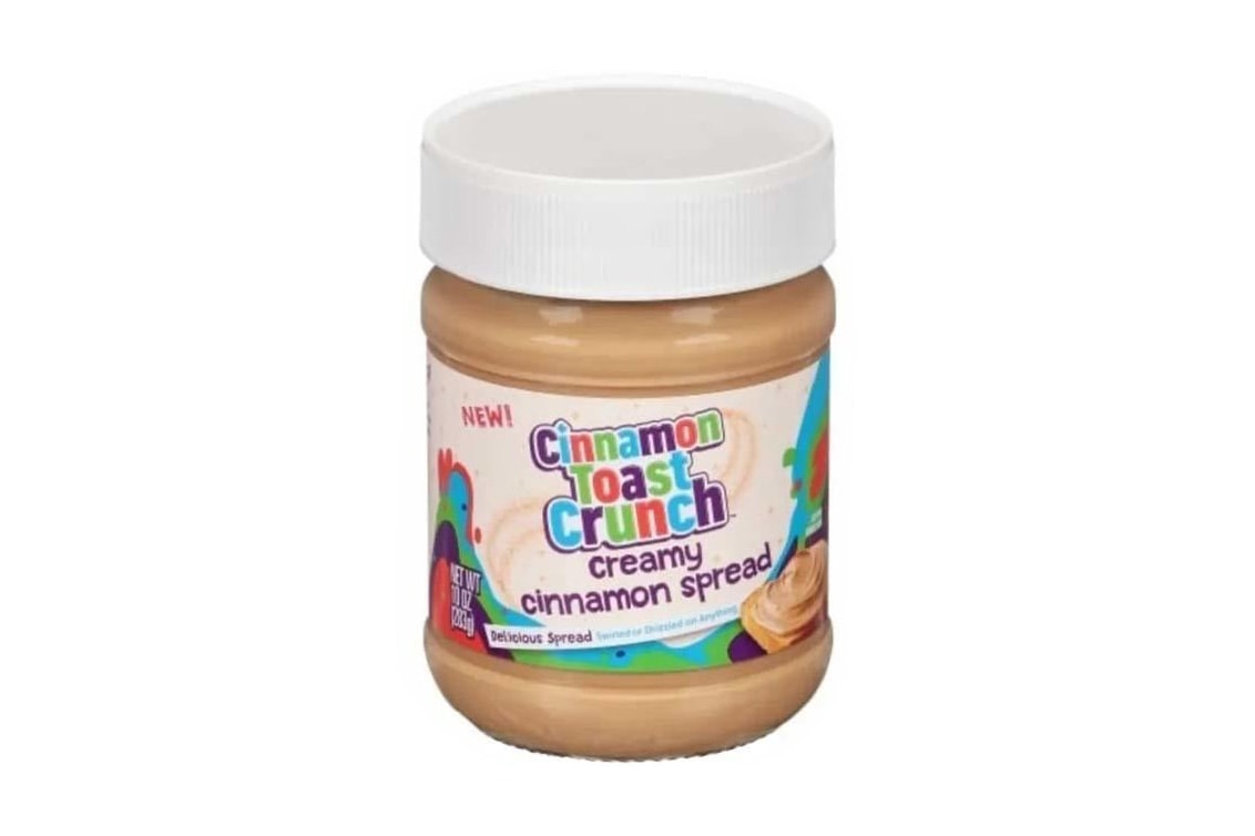 Cinnamon Toast Crunch Creamy Cinnamon Spread release cereal snacks dips food sweets B&G Foods
