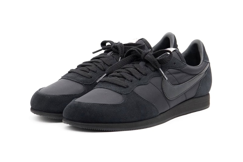 BLACK COMME des GARÇONS and Nike Bring Back the Eagle Sneaker 1980 debut special collaboration lightweight 5.1 ounces nylon suede leather dover street market cdg japan release info price date