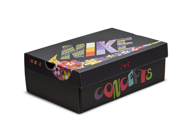 Concepts Nike Air Max 1 Far Out denim paisley pony hair purple light blue flower embroidery guitar strap corduroy red 