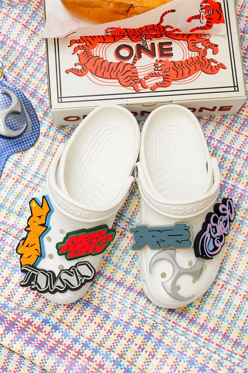 Crocs and GUCCIMAZE Join Forces To Drop Oversized Tokyo-Inspired Jibbitz menchirashi hararjuku tokyo paja studio