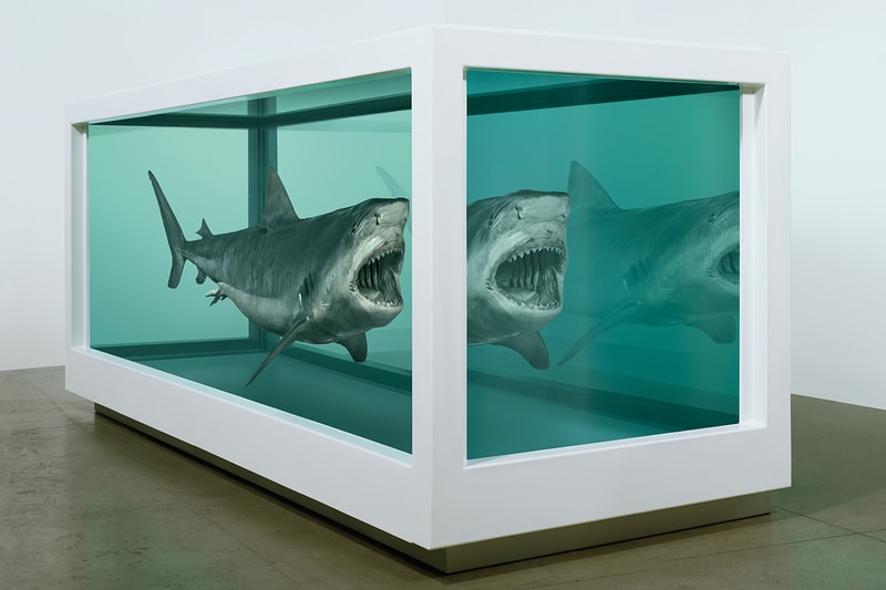 Damien Hirst Natural History Exhibition Formaldehyde Sculptures Gagosian London