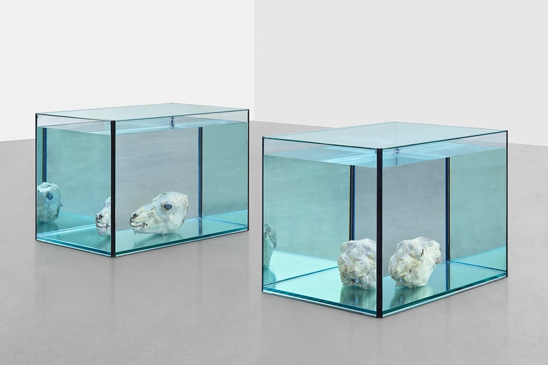 Damien Hirst Natural History Exhibition Formaldehyde Sculptures Gagosian London