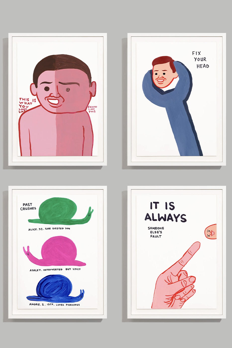 Dark Humor Icons David Shrigley and Joan Cornella Have Unveiled Their Collaborative Project 'VOTE' contemporary art allrightsreserved spanish cartoonist 