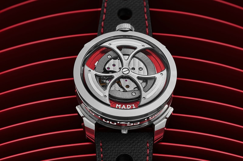 MB&F Founder Max Büsser Builds On M.A.D. Edition Side Project With New Cherry Red Watch