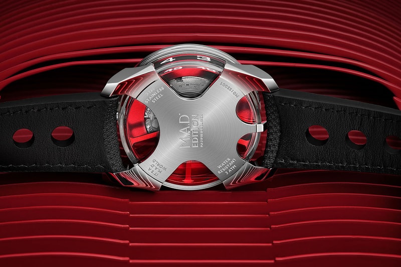 MB&F Founder Max Büsser Builds On M.A.D. Edition Side Project With New Cherry Red Watch