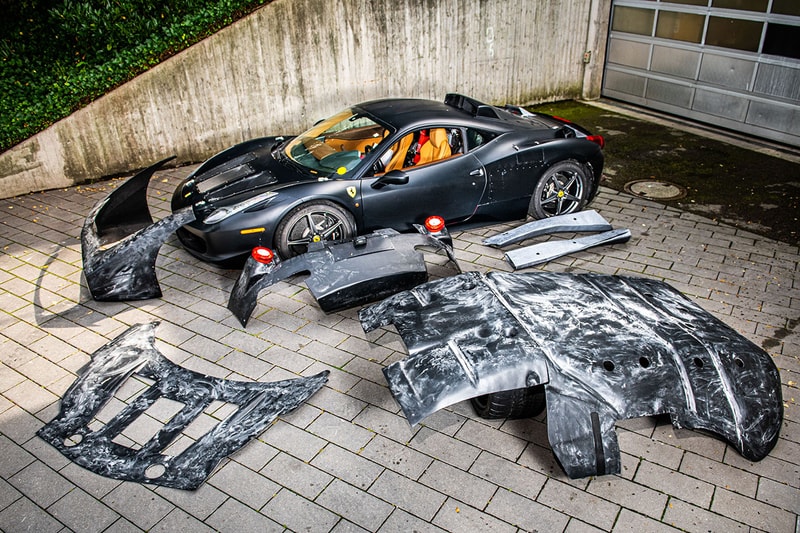 Ferrari LaFerrari Prototype Mule 458 Italia Body Hybrid McLaren P1 Porsche 918 Hypercar RM Sotheby's Auctions For Sale