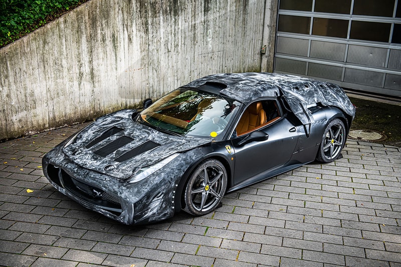 Ferrari LaFerrari Prototype Mule 458 Italia Body Hybrid McLaren P1 Porsche 918 Hypercar RM Sotheby's Auctions For Sale