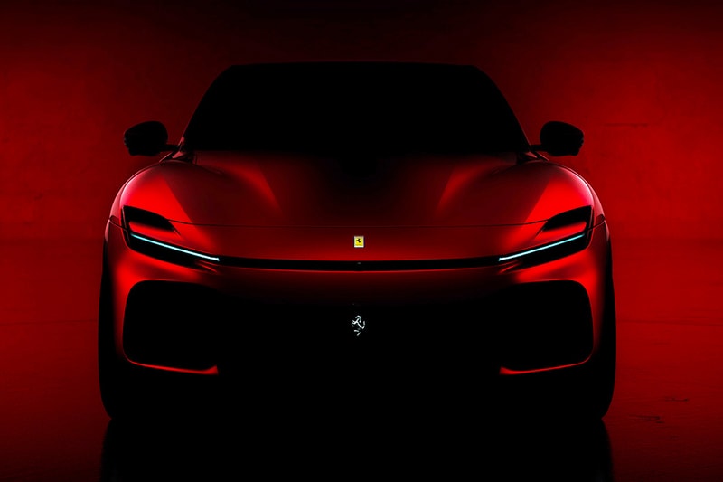 Ferrari Purosangue SUV First Official Look Reveal SUV Italian Supercar 