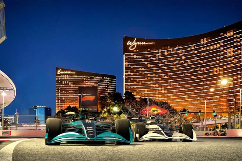 Formula 1 Unveils Its Las Vegas Grand Prix Circuit Winding its way around Caesars Palace the Bellagio and the Venetian main straight 14 turn landmarks news