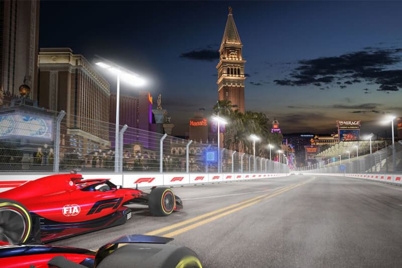 Formula 1 Unveils Its Las Vegas Grand Prix Circuit Winding its way around Caesars Palace the Bellagio and the Venetian main straight 14 turn landmarks news