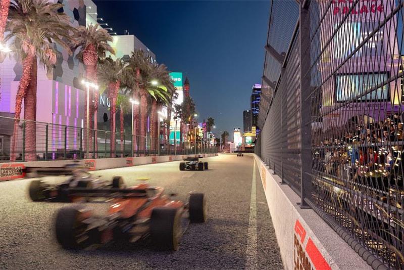 Formula 1 Unveils Its Las Vegas Grand Prix Circuit Winding its way around Caesars Palace the Bellagio and the Venetian main straight 14 turn landmarks news