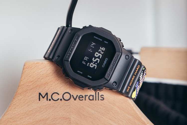G-SHOCK and M.C. Overalls Collaborate On Limited Edition DW-5600