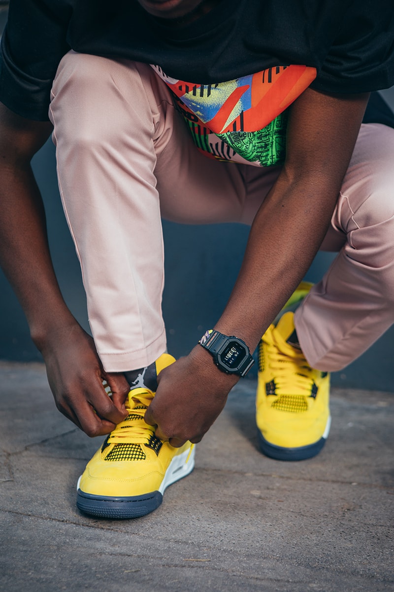 British Workwear Brand Brings Its Bright Vibrant Palette to G-SHOCK DW-5600