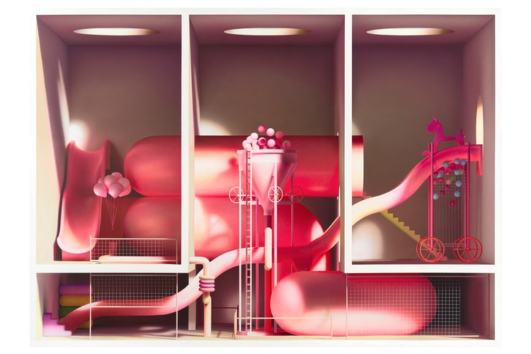 Gagosian Presents the Fictive Architecture of Iranian Artist Mehdi Ghadyanloo