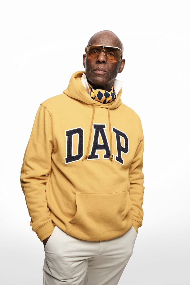 GAP DAP dapper dan special edition american hoodies lookbook yellow baby blue faded pink red black release info date price
