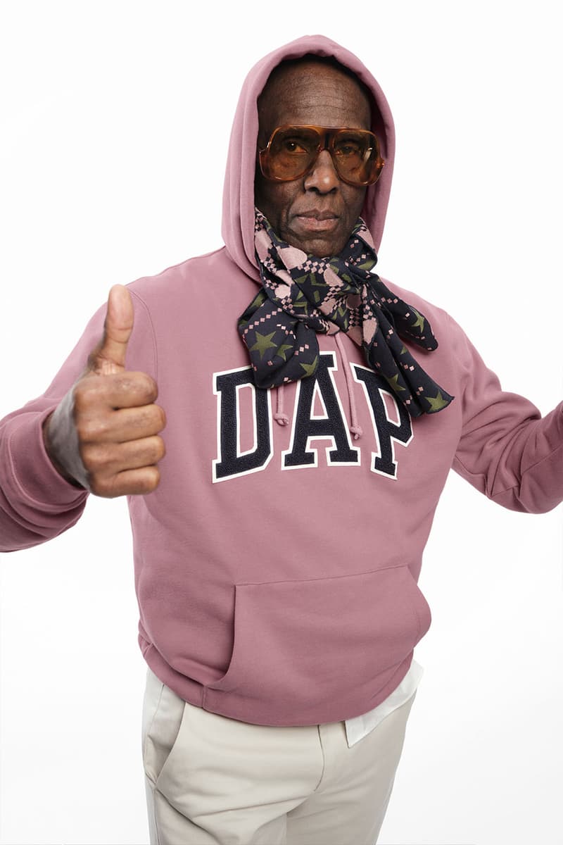 GAP DAP dapper dan special edition american hoodies lookbook yellow baby blue faded pink red black release info date price