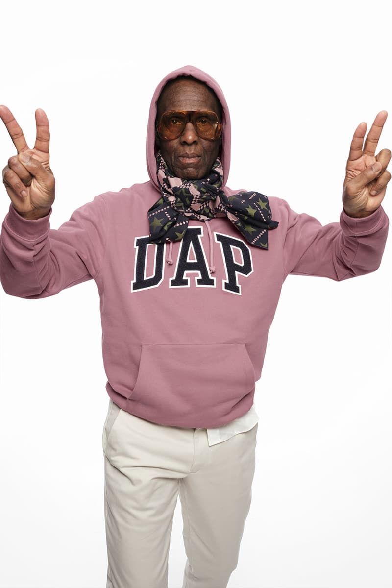 GAP DAP dapper dan special edition american hoodies lookbook yellow baby blue faded pink red black release info date price