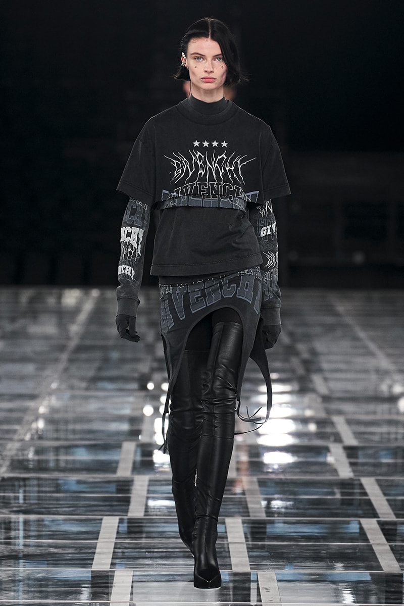 Givenchy FW22 Ready-to-Wear Collection Runway Images Fall Winter 2022 Matthew M. Williams Paris Fashion Week Bella Hadid A$AP Ferg