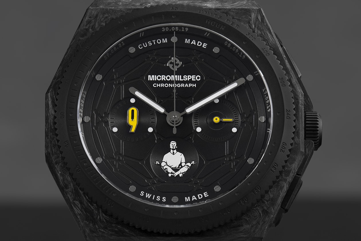 Europe's Best U21 Footballer Commissions Unique Forged Carbon Chronograph From Norwegian Military Microbrand