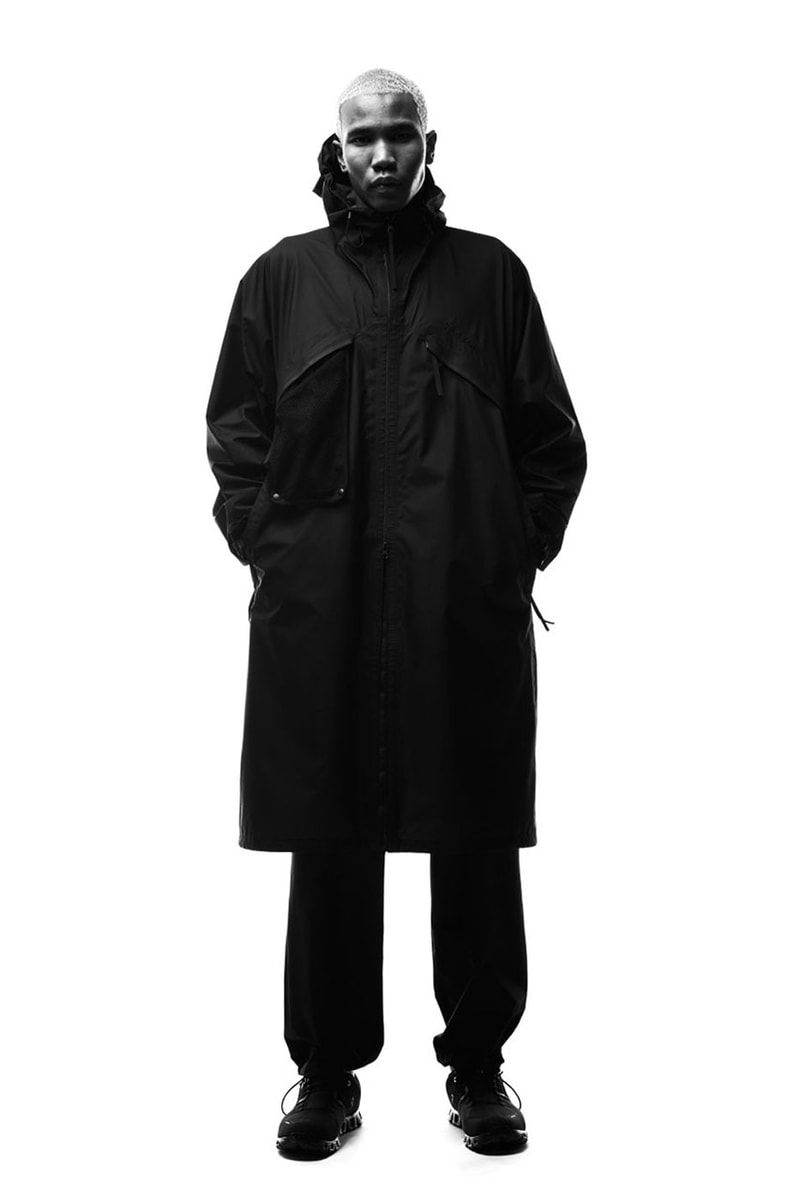 Goldwin 1LDK 2022 Nortake pertex black pertex shieldair jacket optoelectronics julia shortreed japaense black boboi daisuke motoki release info lookbook 
