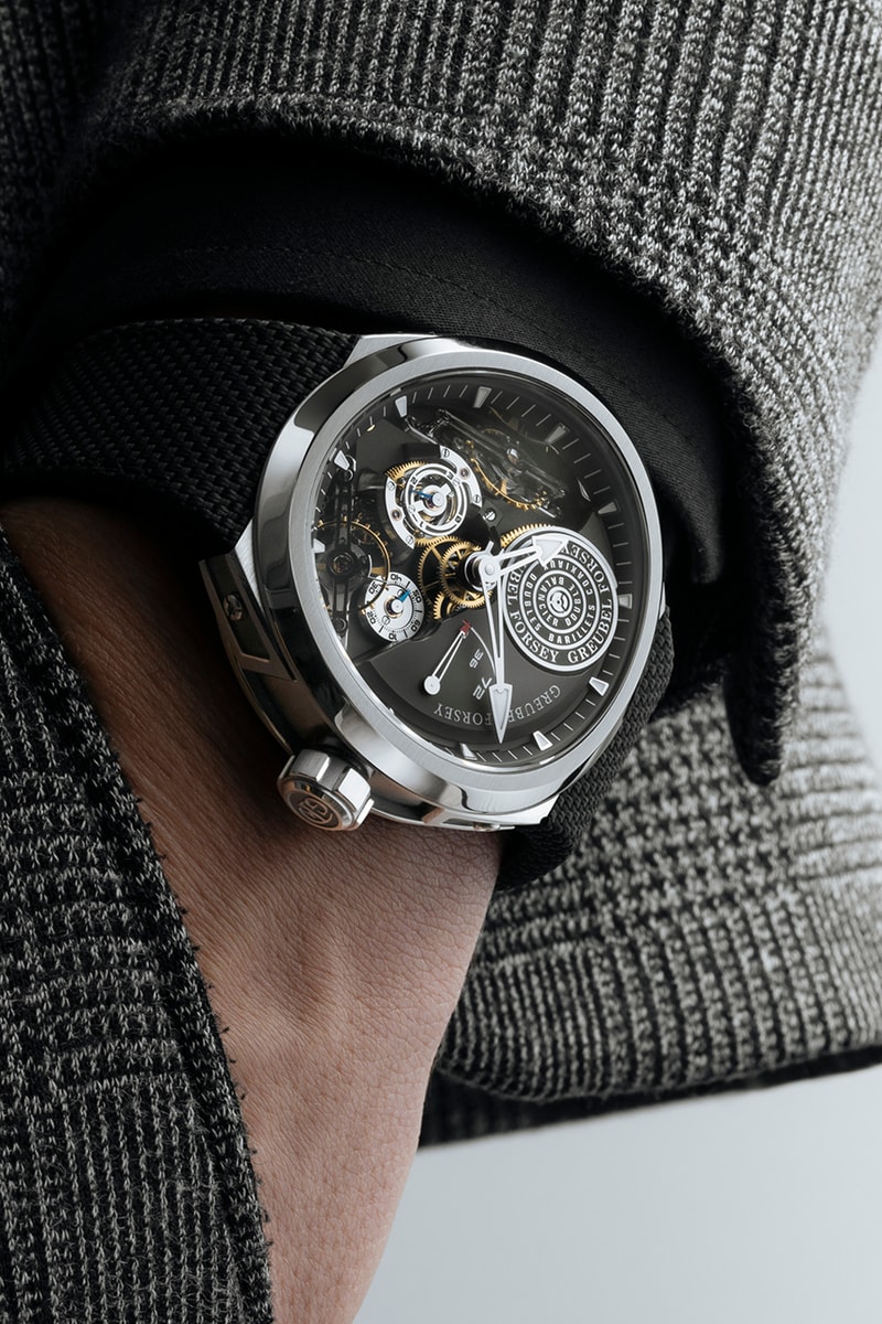 Greubel Forsey Fits Its Double Balancier Inside a 43.5mm Titanium Version of Its Wrist-Hugging Convexe Case For the First Time.