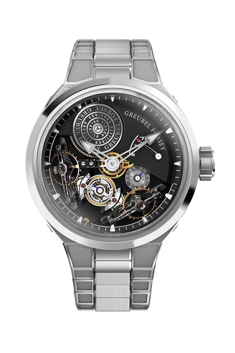 Greubel Forsey Fits Its Double Balancier Inside a 43.5mm Titanium Version of Its Wrist-Hugging Convexe Case For the First Time.