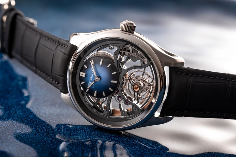 H. Moser & Cie. Steps-up the Pioneer With Skeletonized Cylindrical Tourbillon